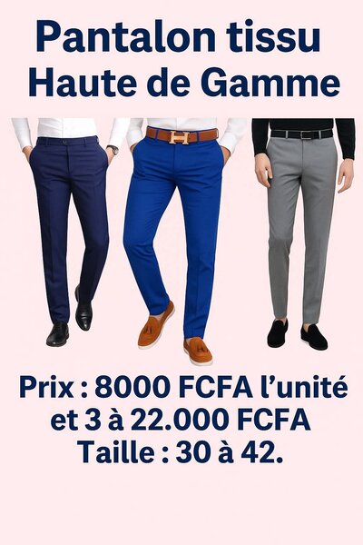 Pantalon Classique Homme
