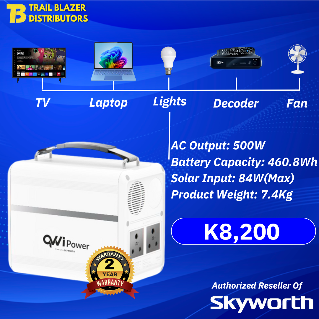 500W portable power station