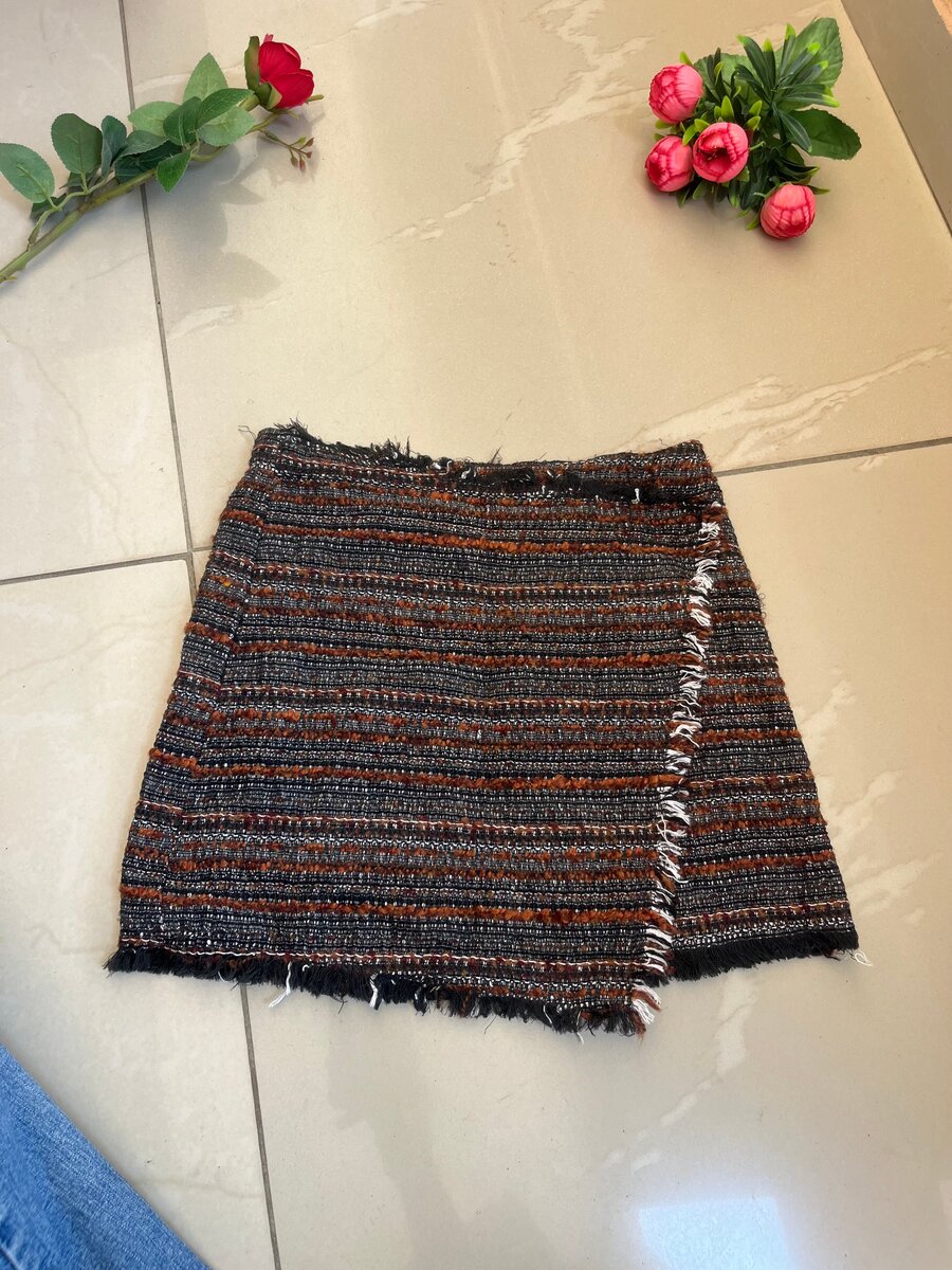 Jupe en cuir élégante