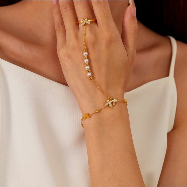 Elegant Butterfly Hand Chain