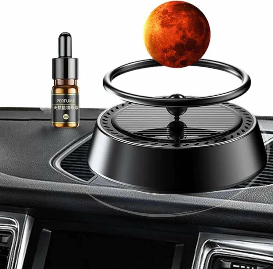 Désodorisant solaire pour voiture - Diffuseur d'arômes rotat