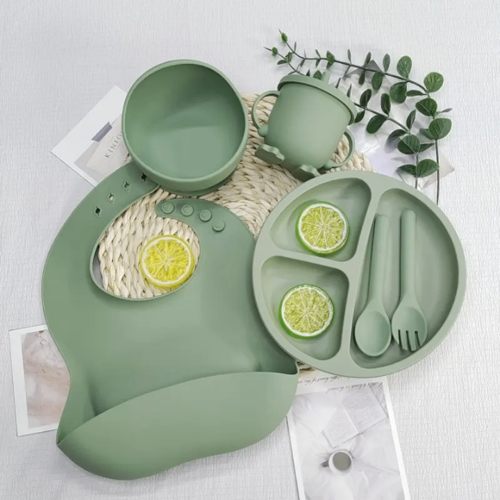 Kit Repas Bébé en Silicone