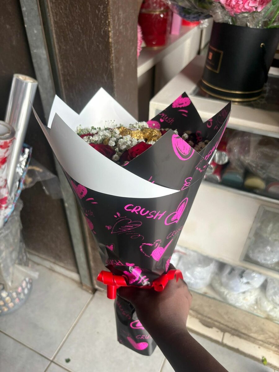 Bouquet Roses Chocolats