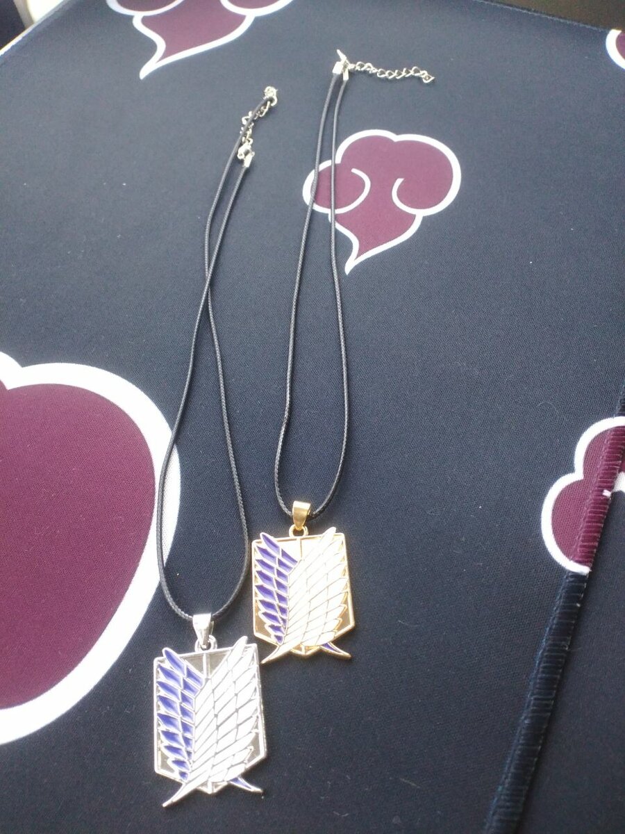Attack on titan necklaces
