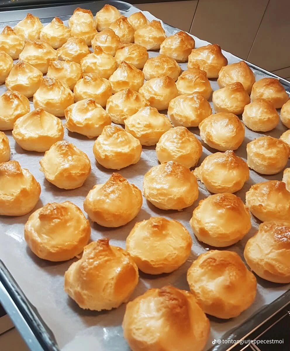 Choux à la crème patissiere