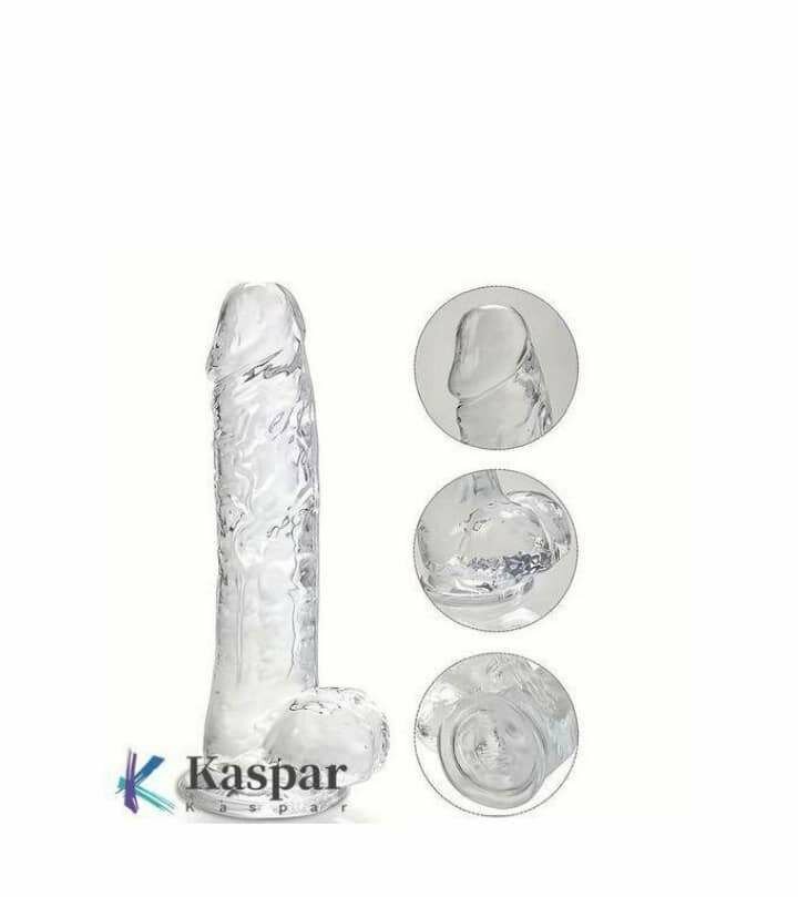 Dildo réaliste en verre élégant