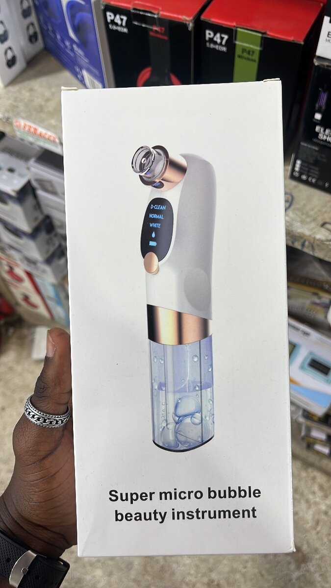 Appareil beauté microbulles