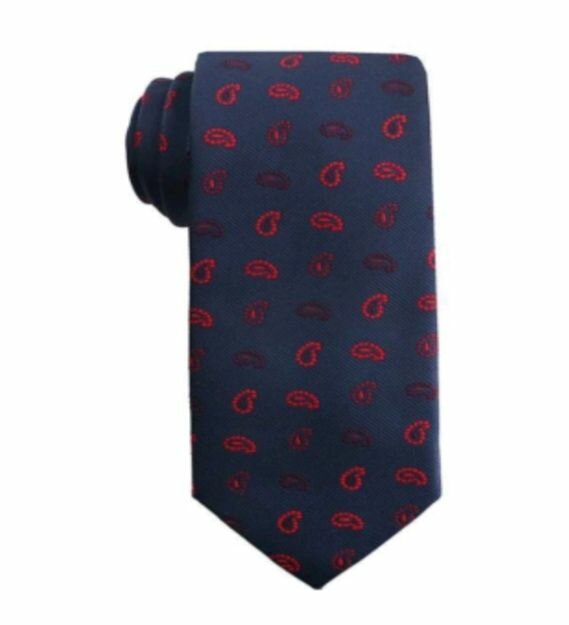 Cravate élégante motifs paisley