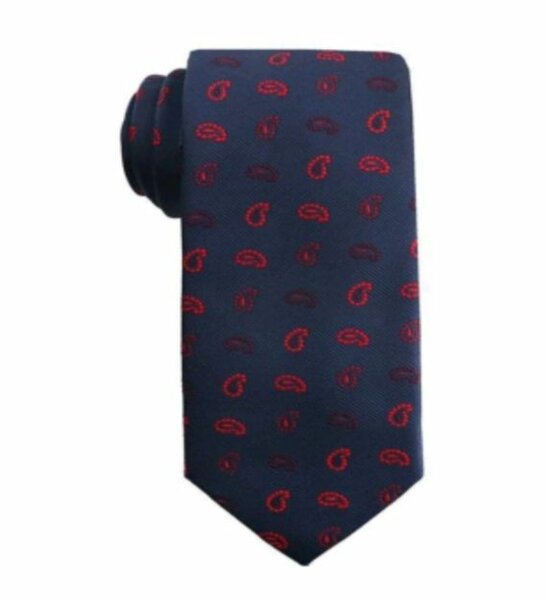 Cravate élégante motifs paisley