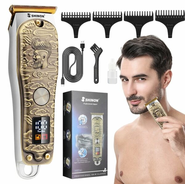 Tondeuse à cheveux professionnelle sans fil