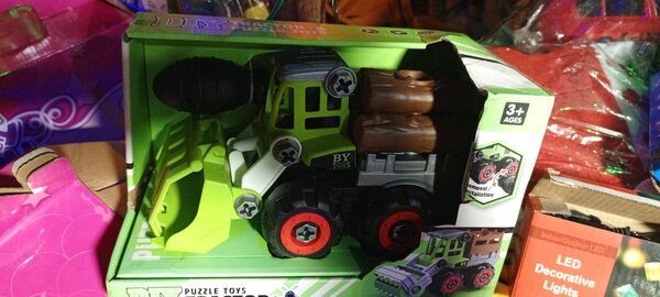 Camion de Pelleteuse Puzzle