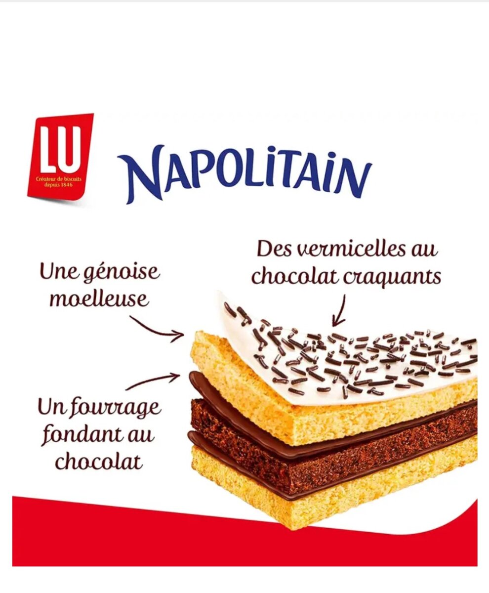 Gâteau Napolitain LU