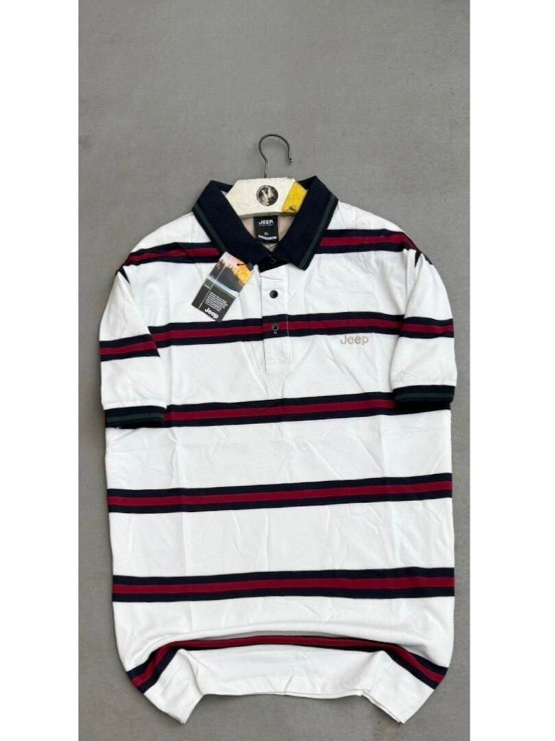 Polo rayé homme JCSP