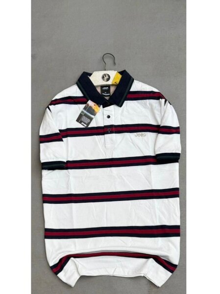 Polo rayé homme JCSP