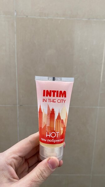 Стимулирующий гель-лубрикант Intim Hot