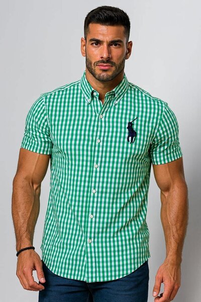 Chemise à carreaux homme élégante