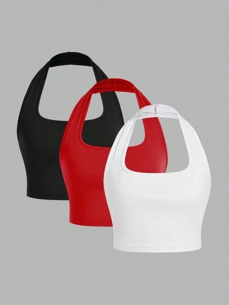 Lot de 3 débardeurs femme