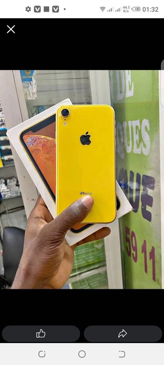 iPhone XR Jaune Débloqué