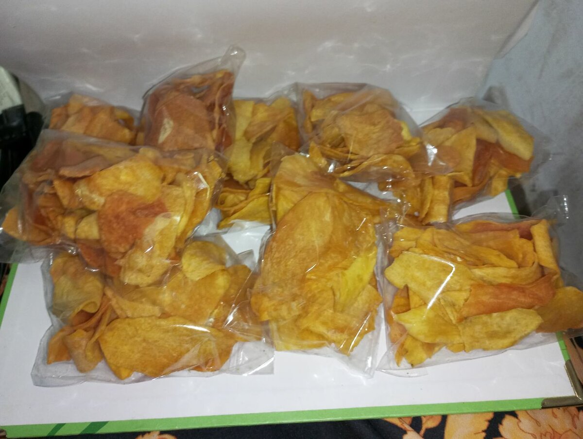 Chips de Patate Douce Croquants