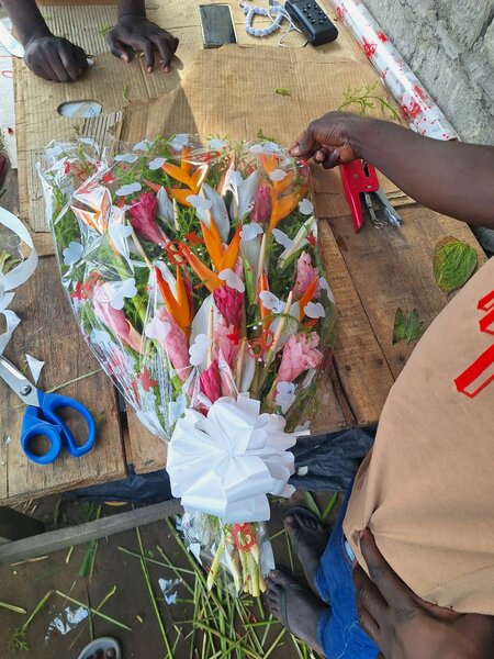 Bouquets accueille....