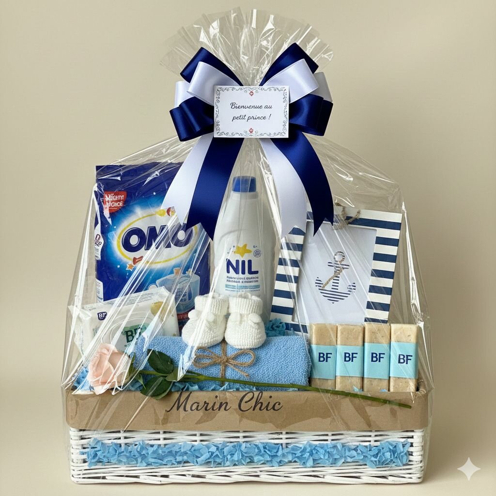 Coffret Cadeau Naissance Marin