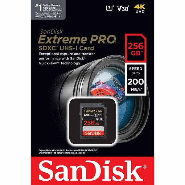 SanDisk Extreme PRO SDXC 256GB