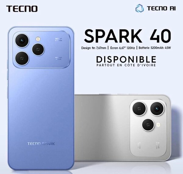 Tecno Spark 40 Smartphone