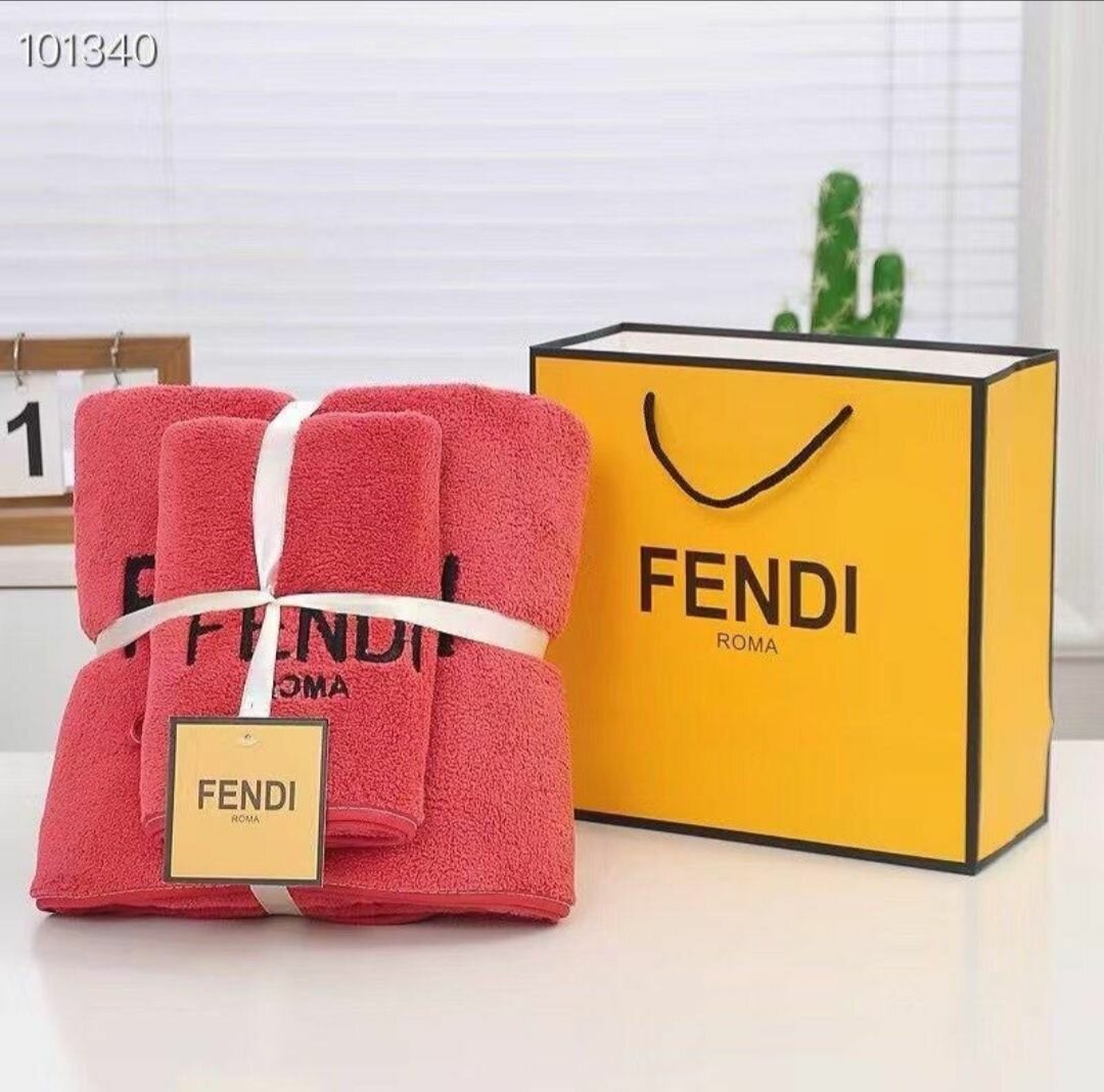 Serviettes de bain Fendi luxe