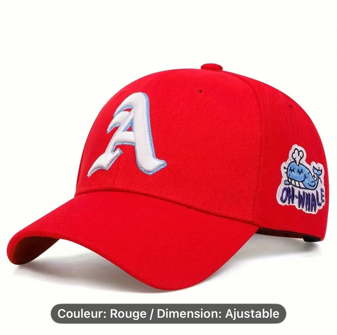 Casquette ajustable tendance