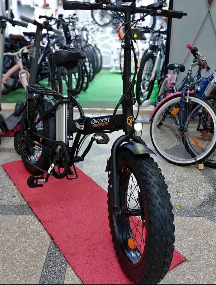 Vélo électrique pliant robuste