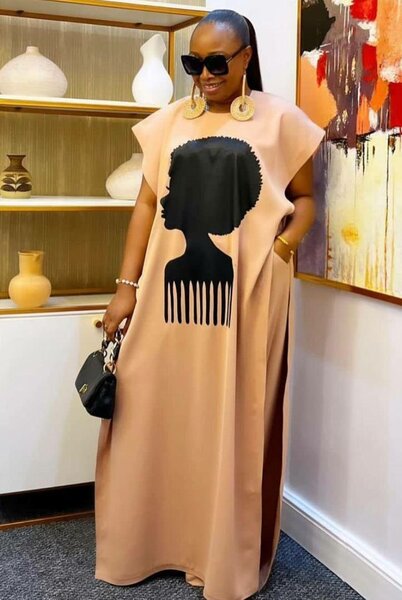 Robe Kaftan Bohème Femme