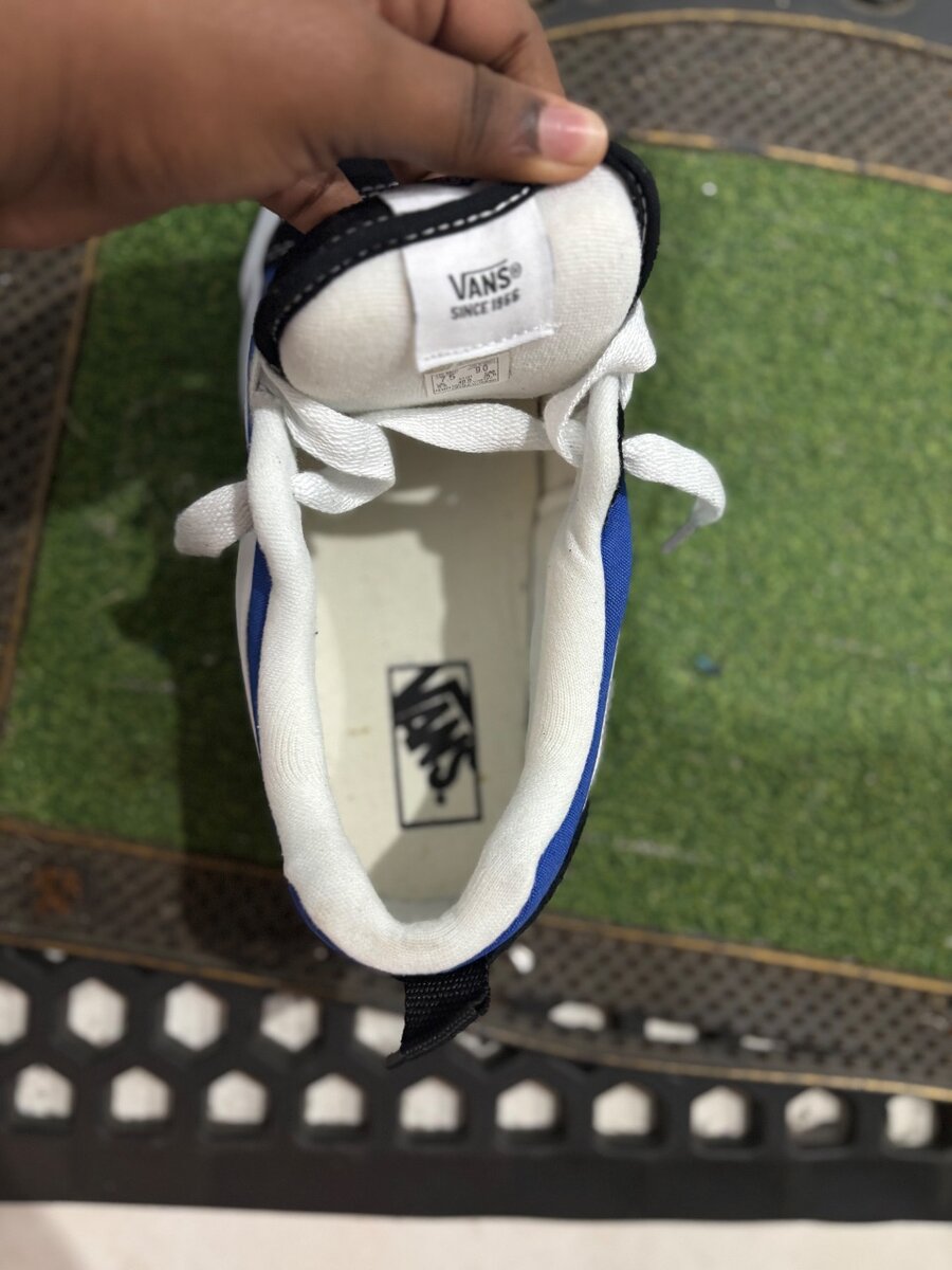 Vans Sneakers Bleu et Noir