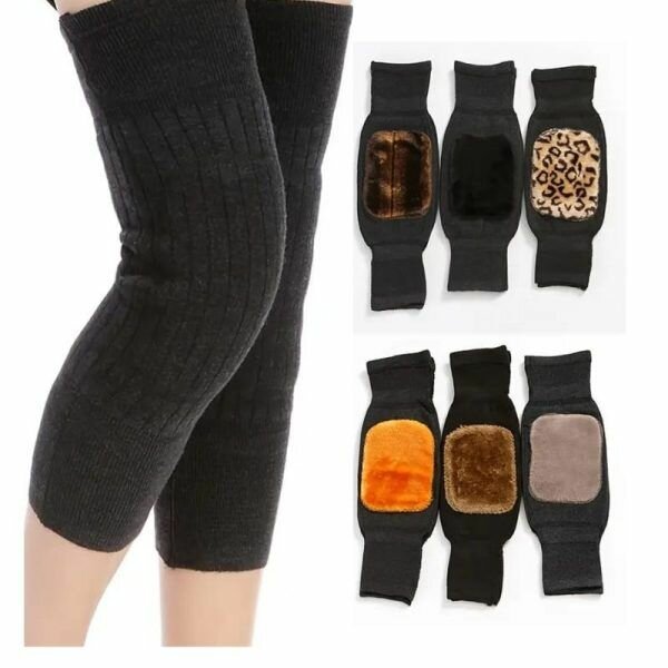 Unisex Cashmere Wool Knee Brace Pads | Winter Warm Thermal