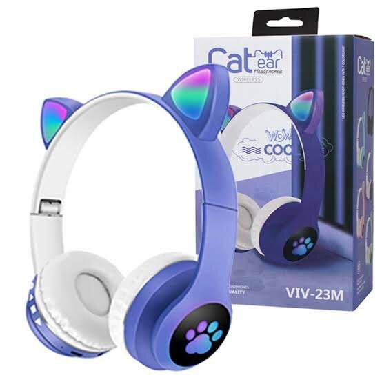 Casque Bluetooth Oreilles de Chat