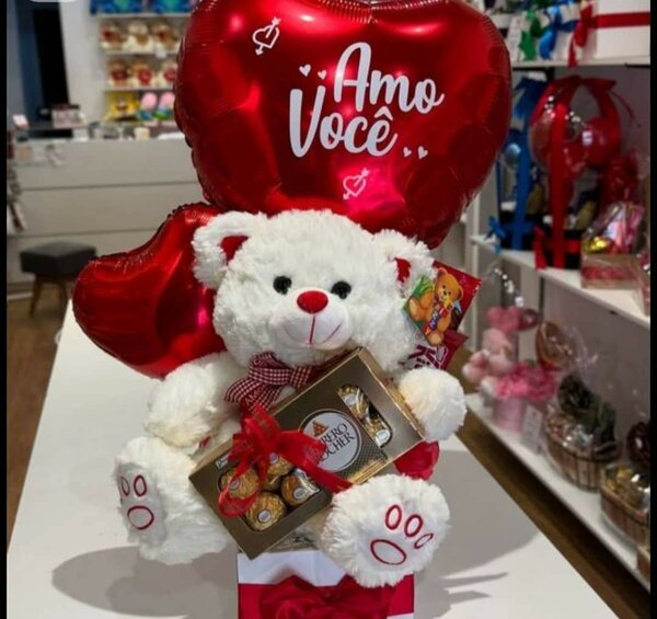 Cadeau d'Amour avec Ballons