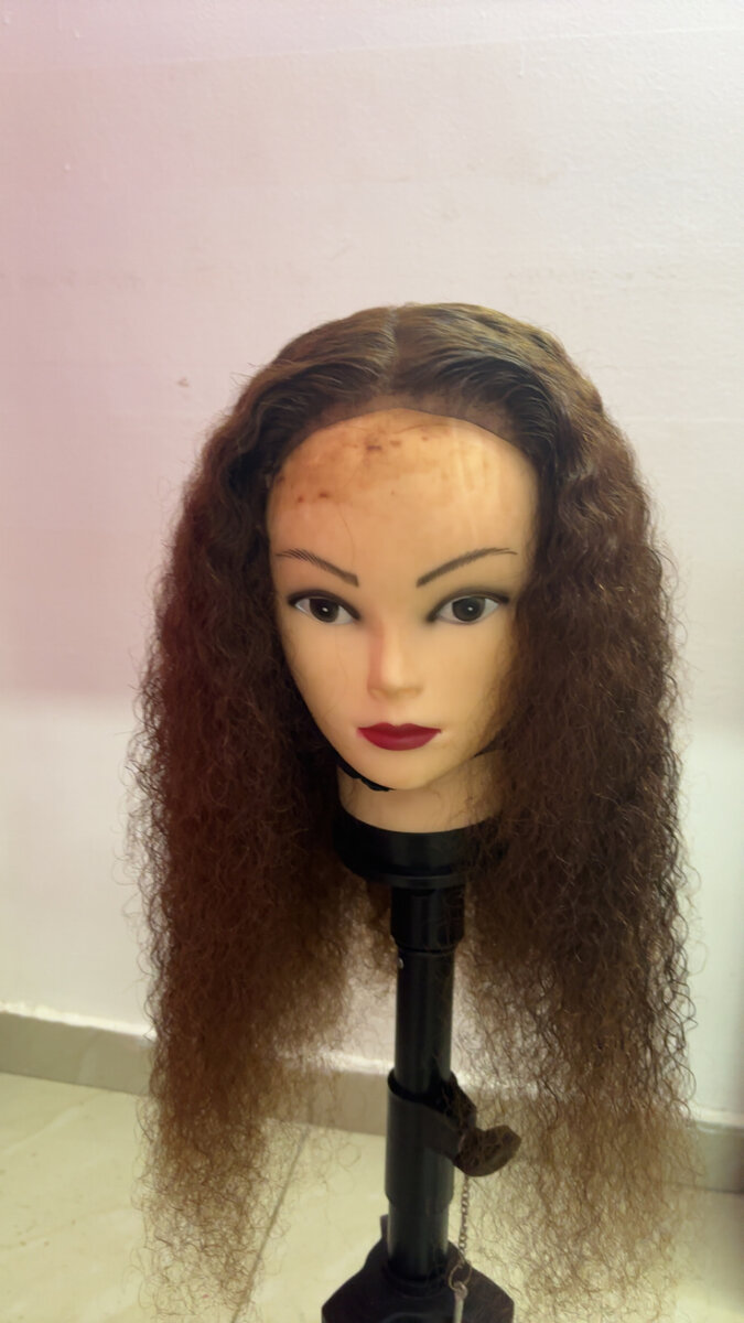 Perruque deepwave L 26 marron