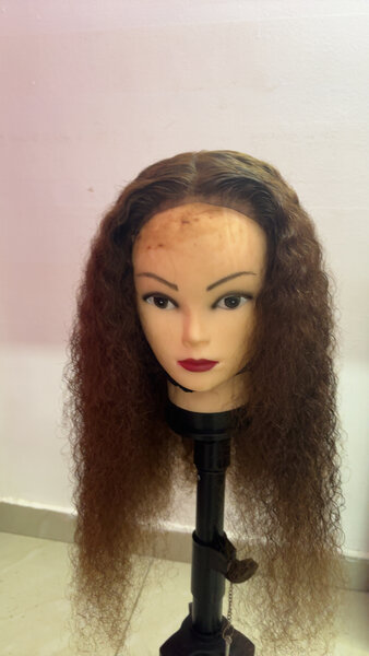 Perruque deepwave L 26 marron