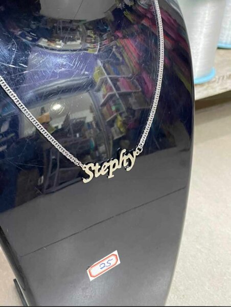 Custom Silver Necklaces (Large Chains)