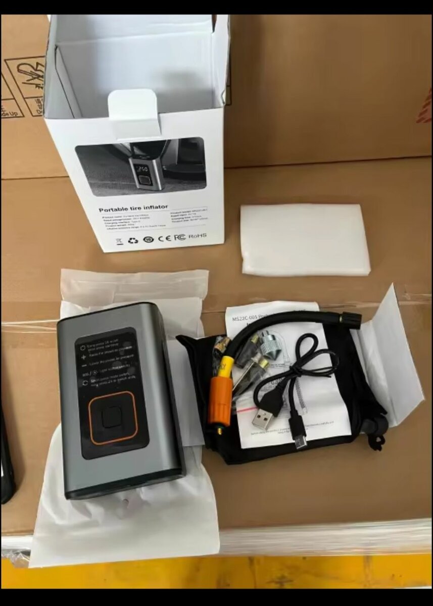 Gonfleur de pneu portable numérique