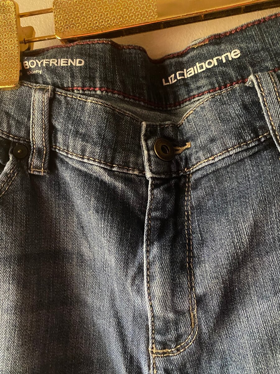 Baggy denim trousers