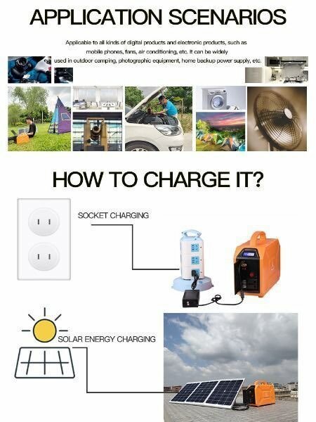 Quality Logo E003 Power Station 200w