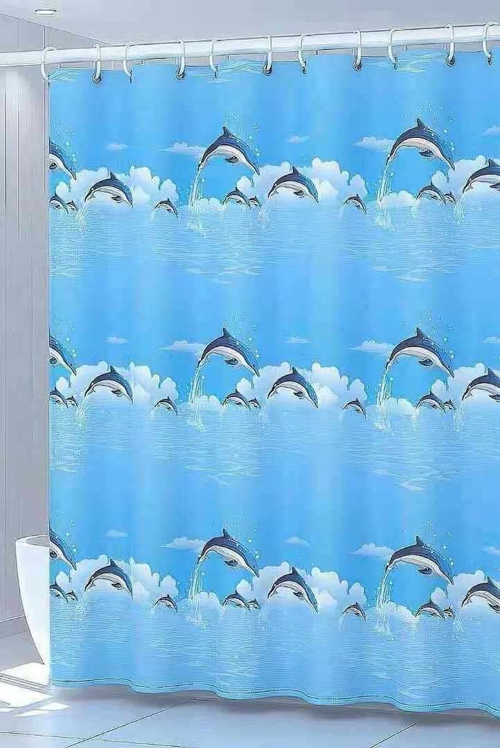 rideaux de douche matière PEVA