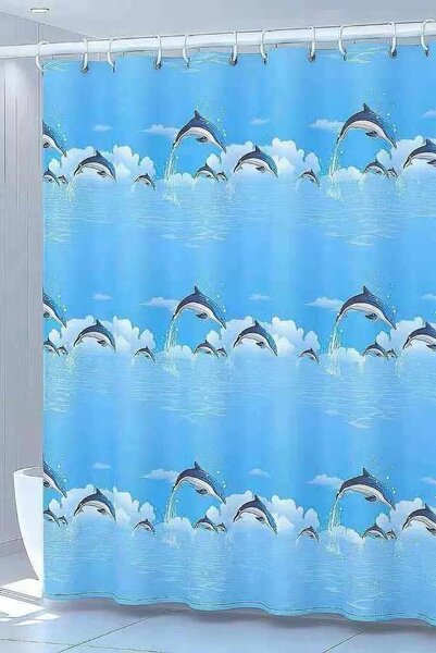 rideaux de douche matière PEVA