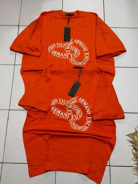 T-shirt rouge Armani Exchange