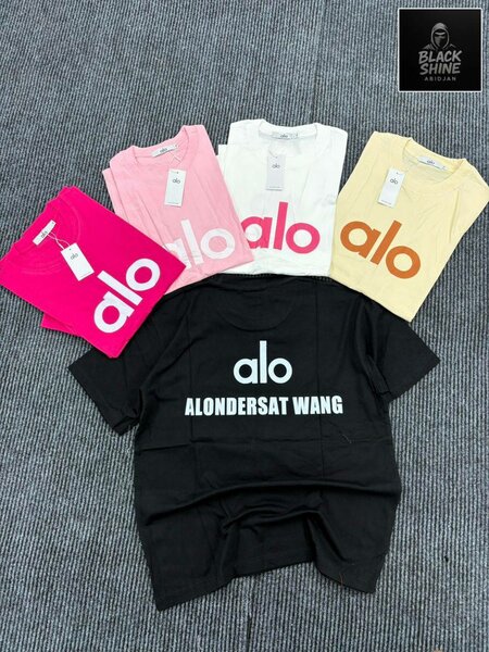 T-shirt en coton "alo"