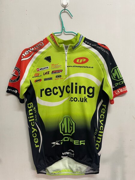 Maillot de cyclisme recyclé