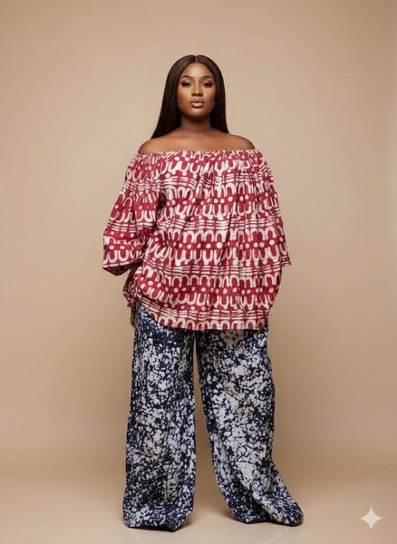 Ensemble femme imprimé floral