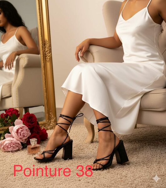 Sandales à talons élégantes femme