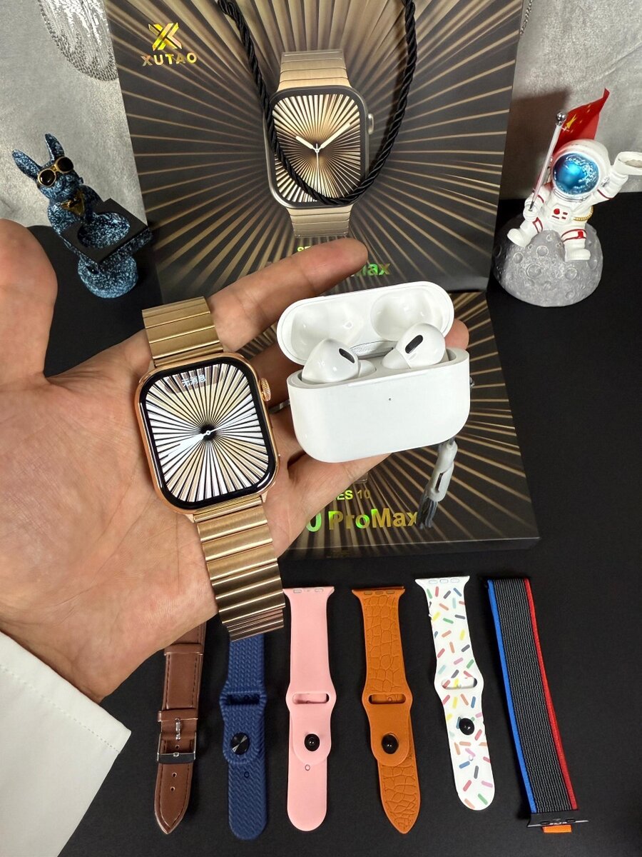 SÉRIE 10 PRO MAX AVEC 7 bracelets et AirPods Pro