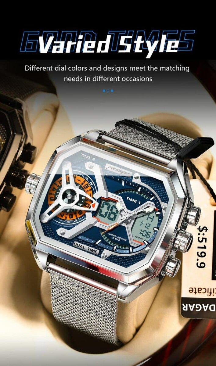 Montre de luxe Podagar